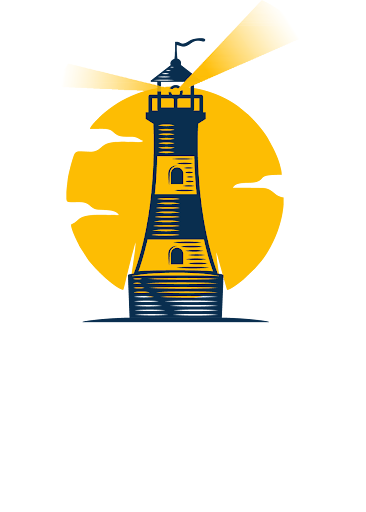 Logo escrito Farol Criativo